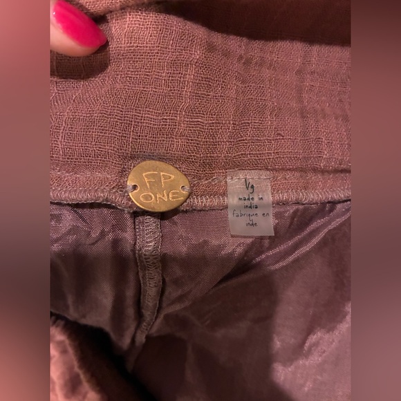 Free People One Good Day Wide-Leg Pants - Picture 4 of 8